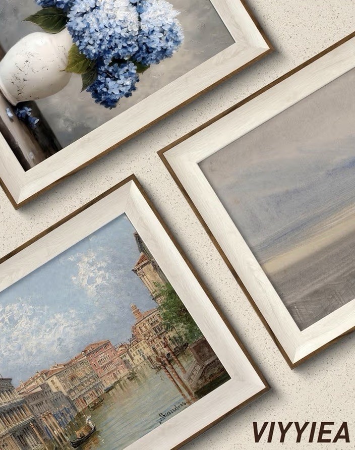 Venice Architecture Framed Wall Art | 12×16 Vintage Oil Painting Canvas Print