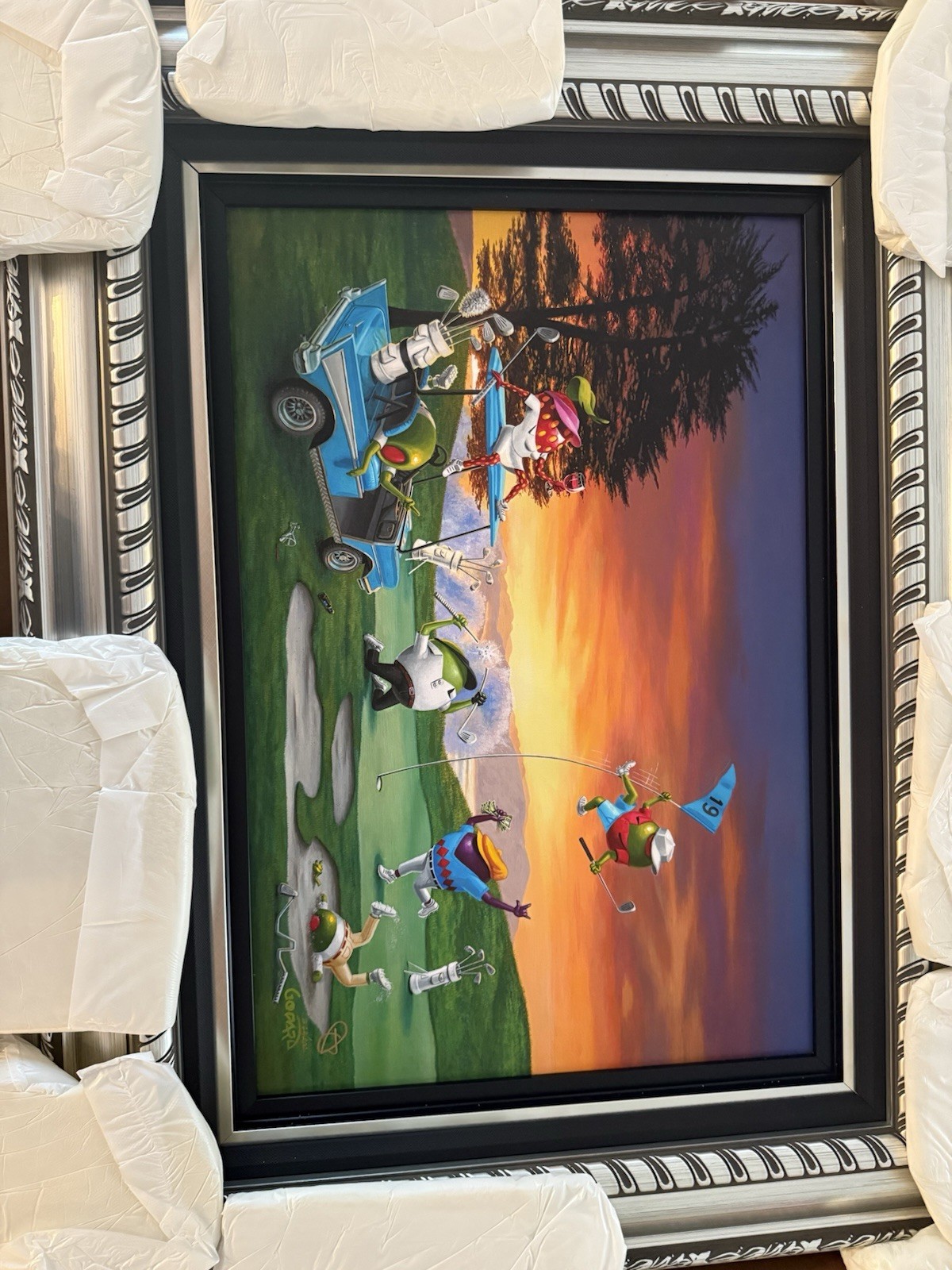 Michael Godard – Hole 19 – Hand Embellished Numbered to 200 with COA