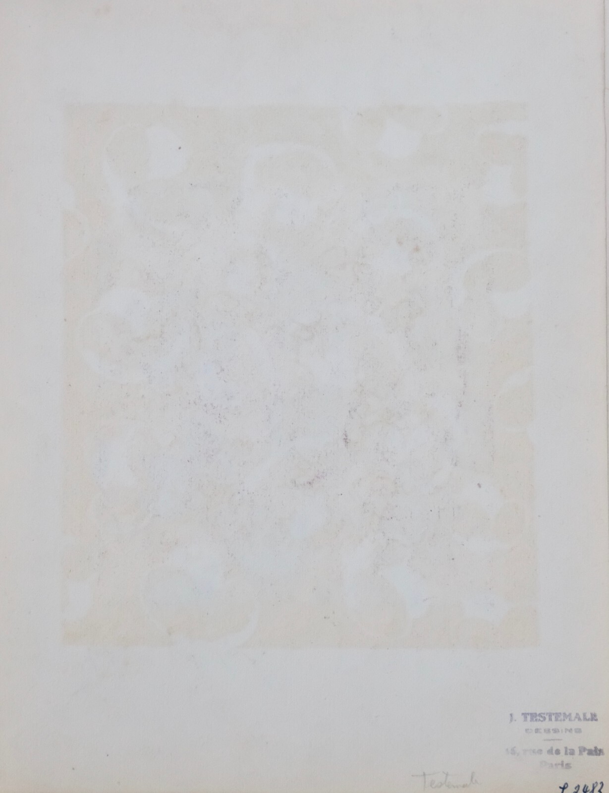 Atelier testemale – Painting Original – Gouache – Project Fabric 567