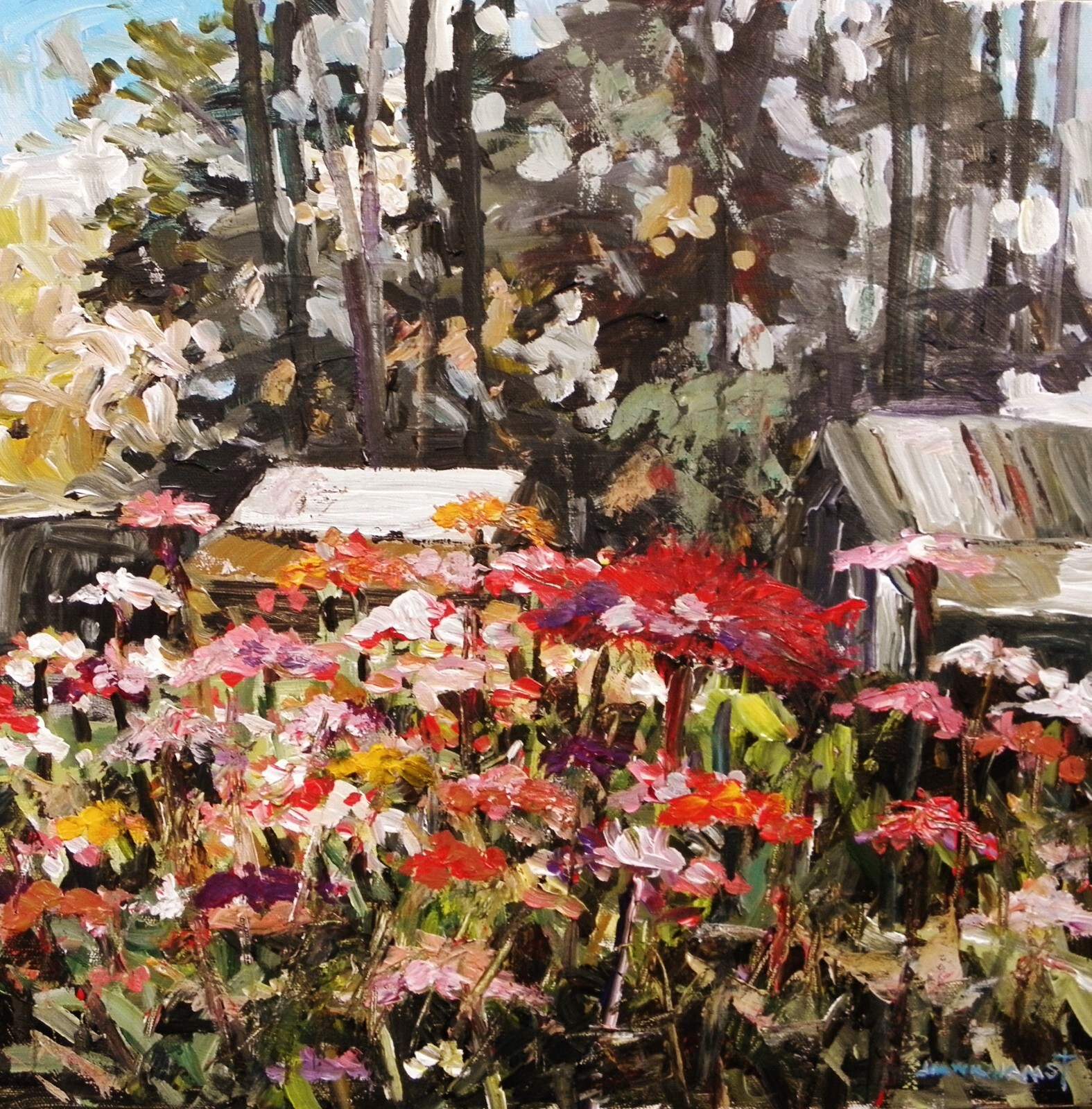 Zinnia Garden
