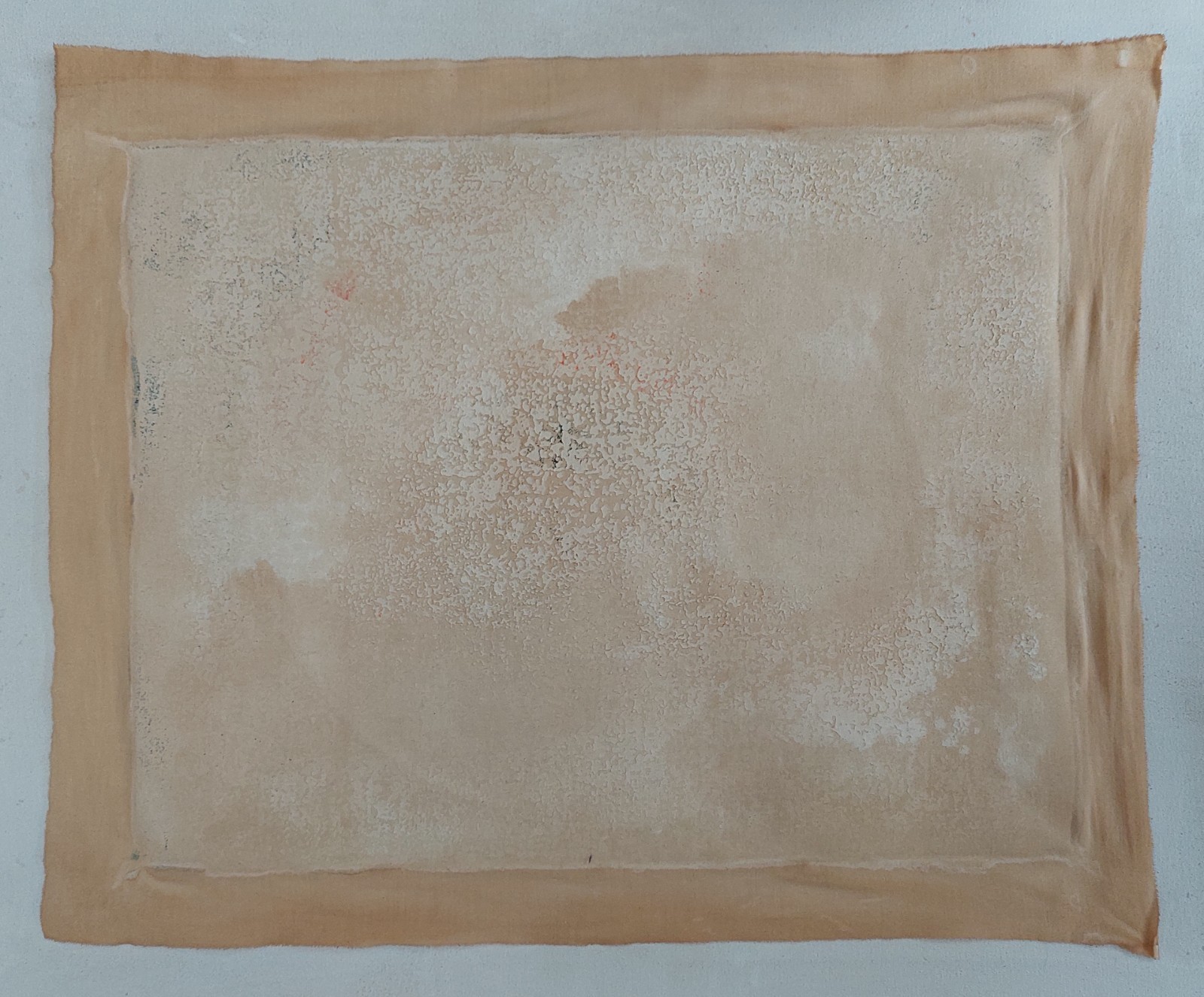 Jiro Yoshihara Signed Abstract Oil Painting on Canvas – Japanese Modern Art