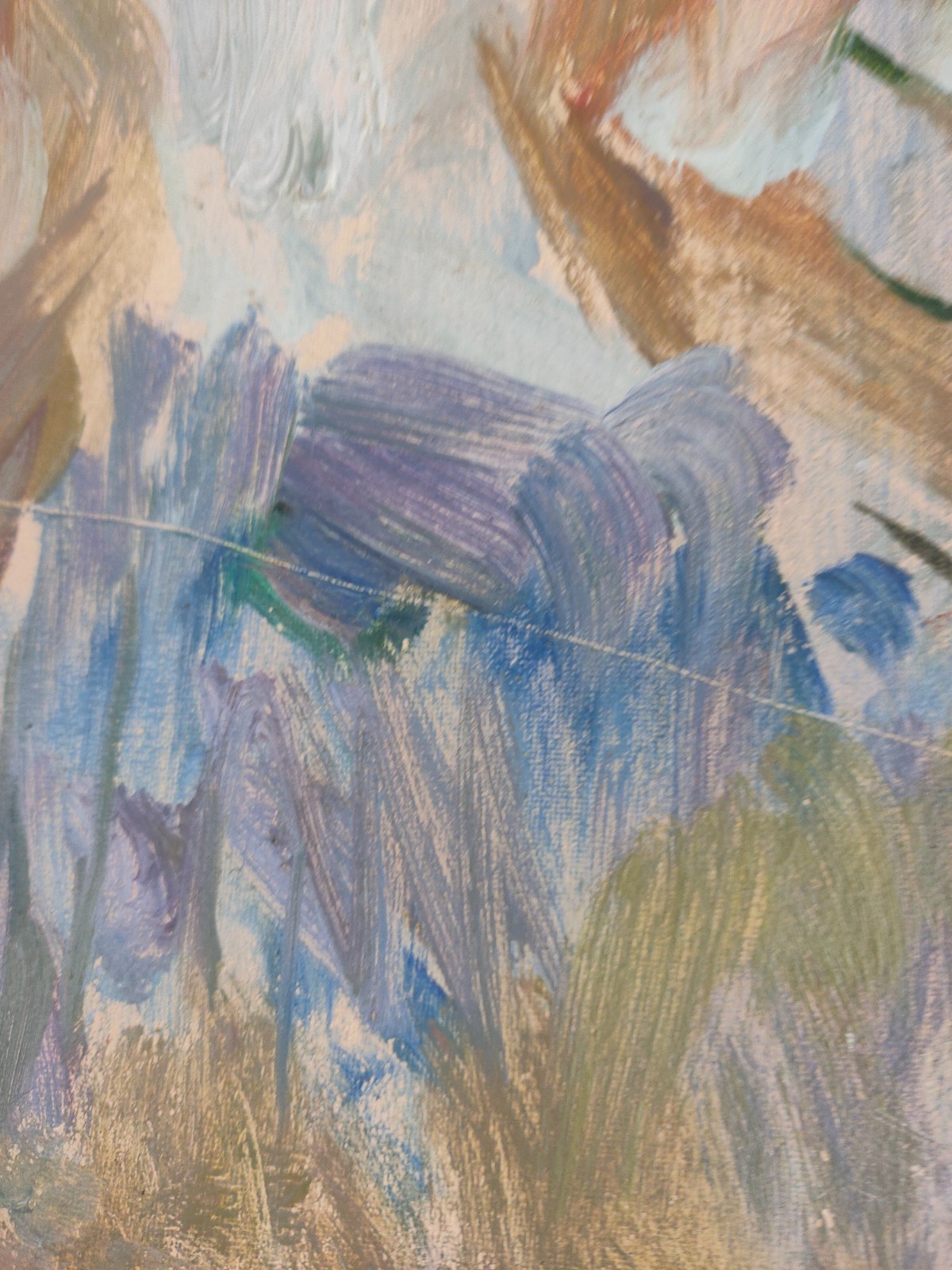 Joyful spring landscape. Artist Koshel M. Ya.