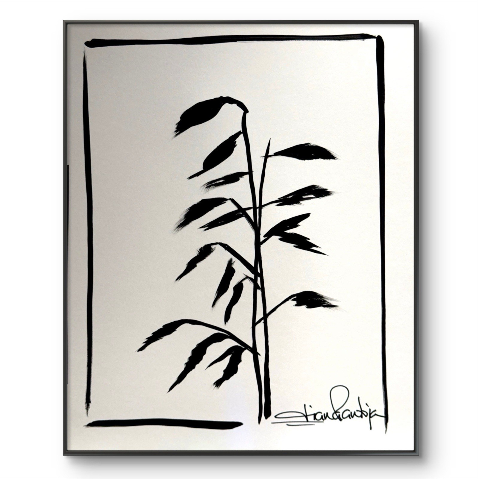 Monochrome Original Art 11×14 Wall Art Modern Home Decor Fine Art Wall Art