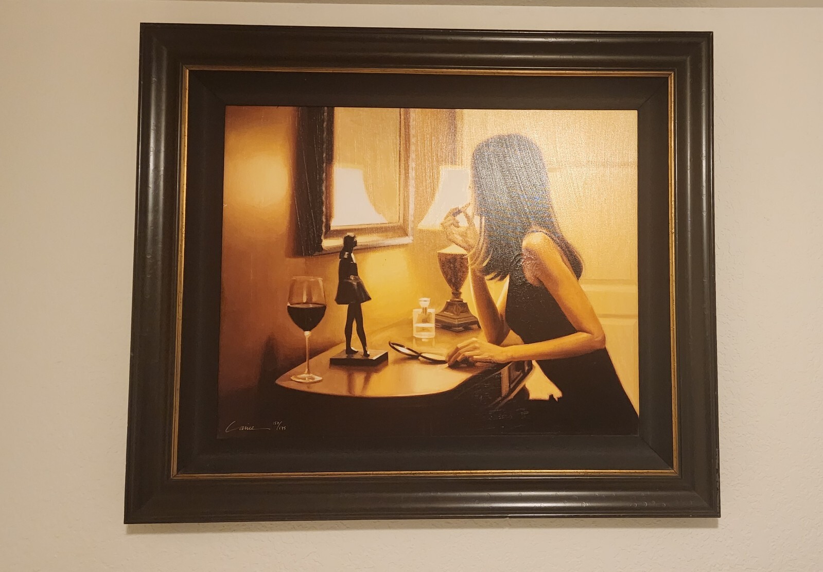 Carrie Graber 2004 «Pretty Woman» giclee on canvas
