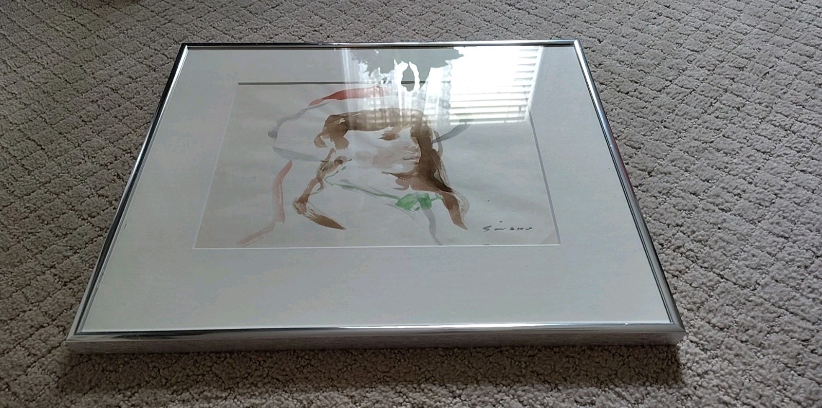 ANDRE GISSON (1921-2003) AMERICAN WATERCOLOR PAINTING SIGNED ORIGINAL ∆ 13 X 16