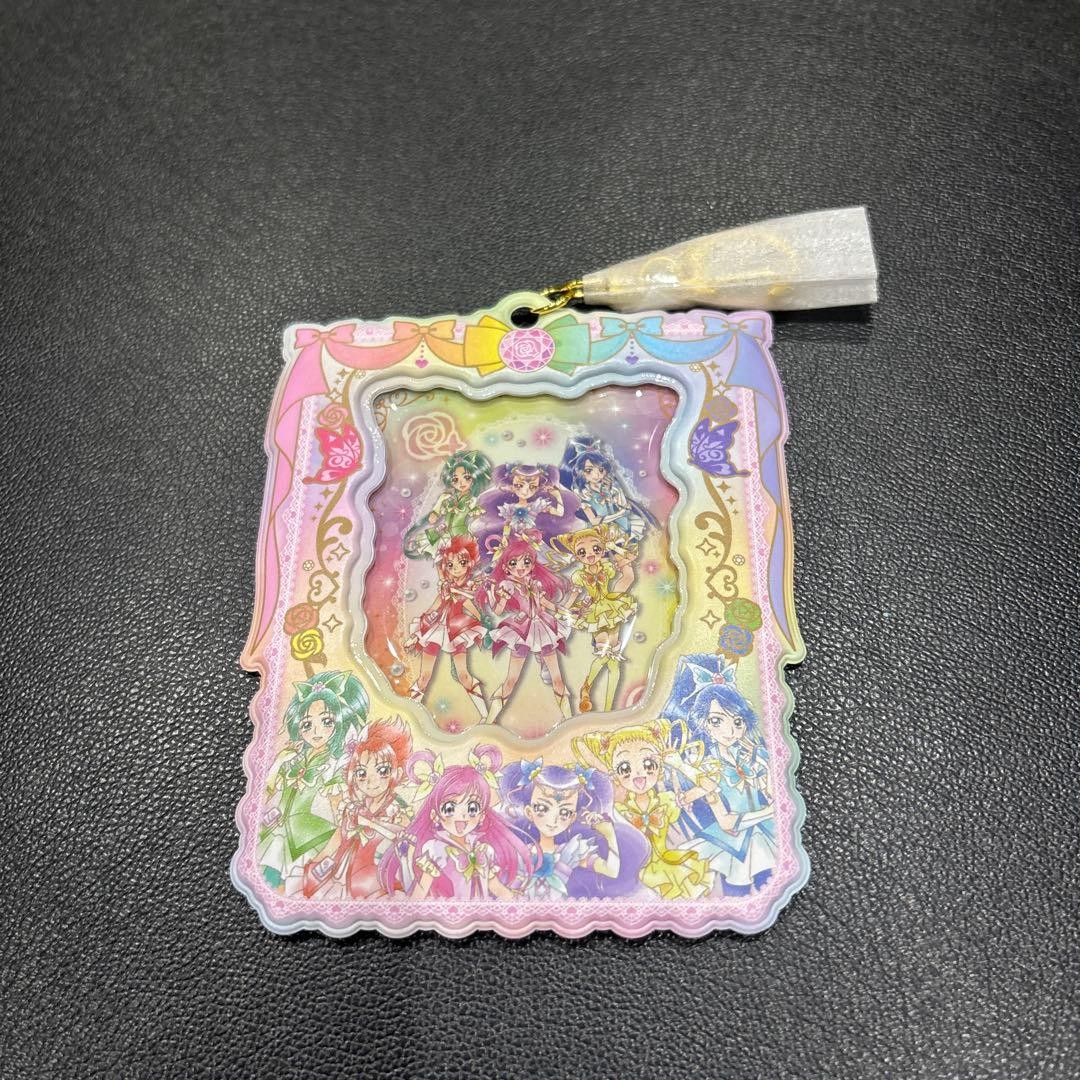 Yes! Precure 5GoGo! Milky Rose Card Holder Keychain Unused