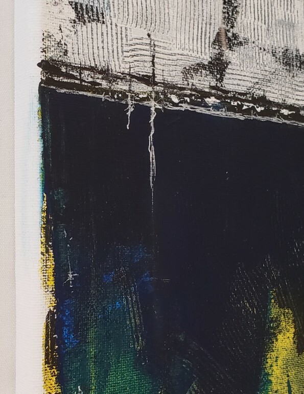 No.564 Original Abstract Modern Minimal Textured Painting By K.A.Davis