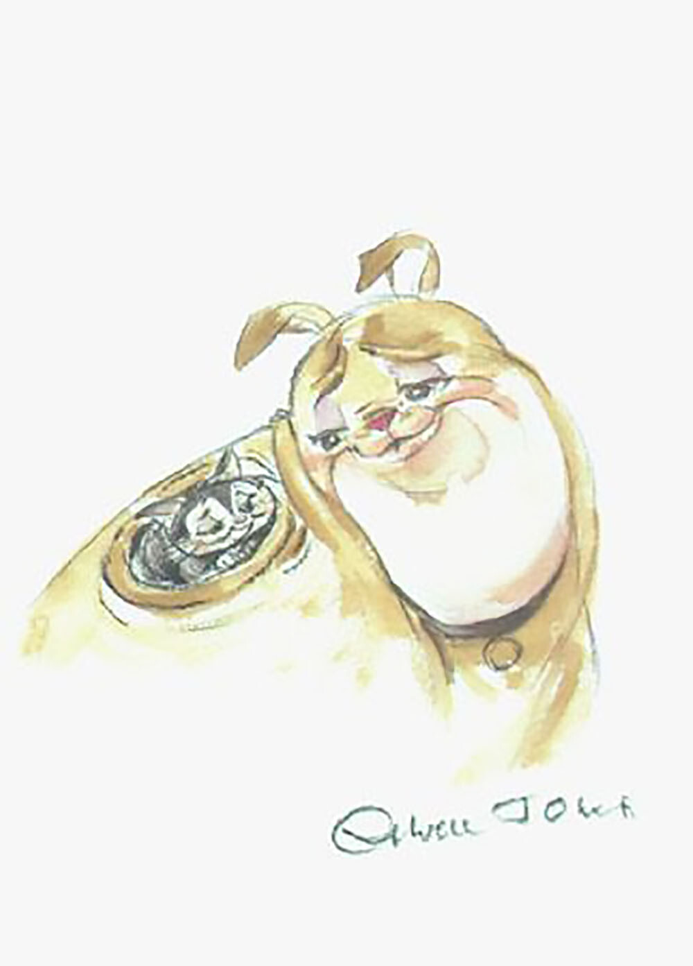 CHUCK JONES Marc Anthony and Kitty Warner Bros Paper Giclee Lt Ed of 750
