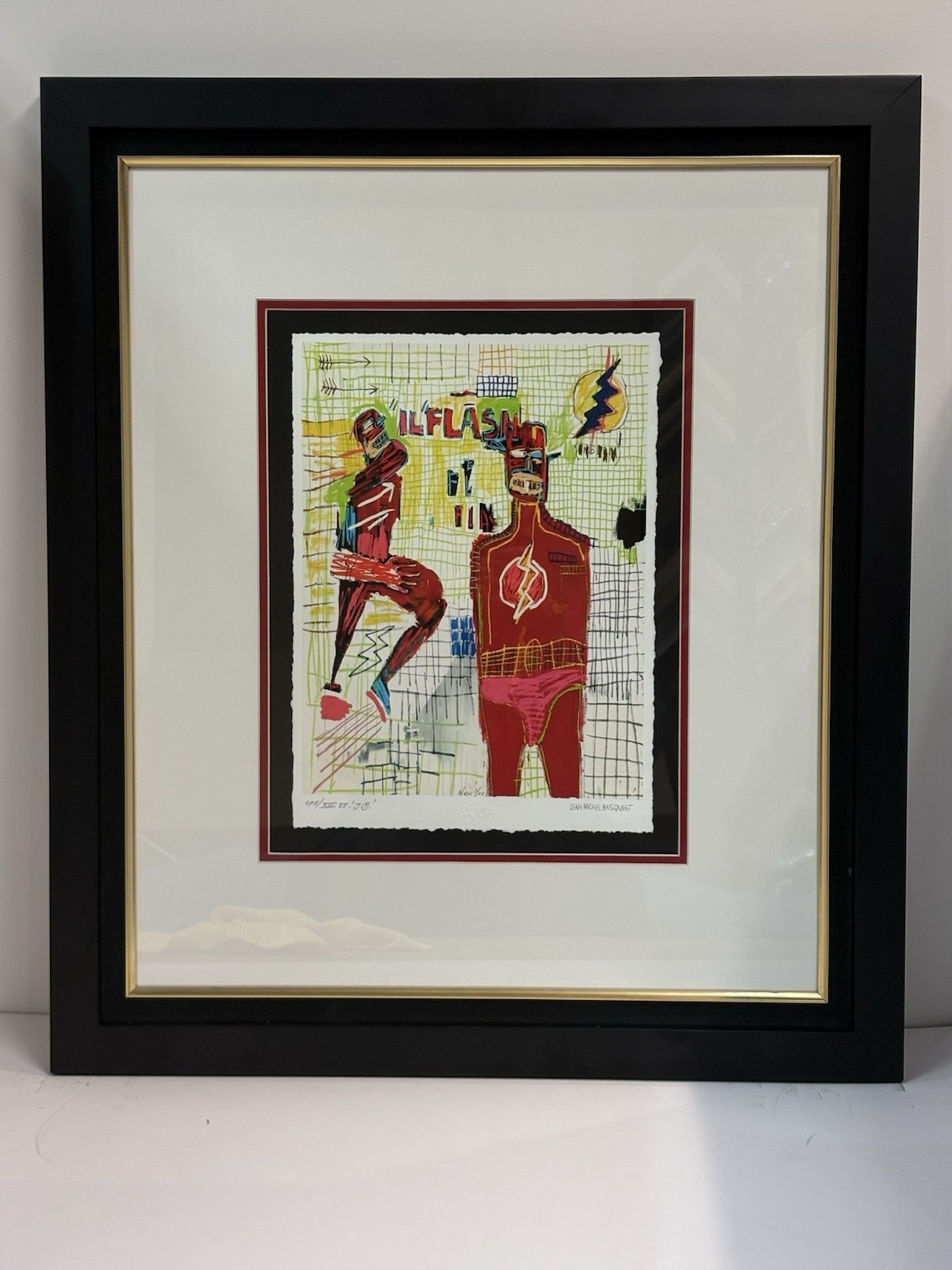 Flash in Naples by Jean-Michel Basquiat