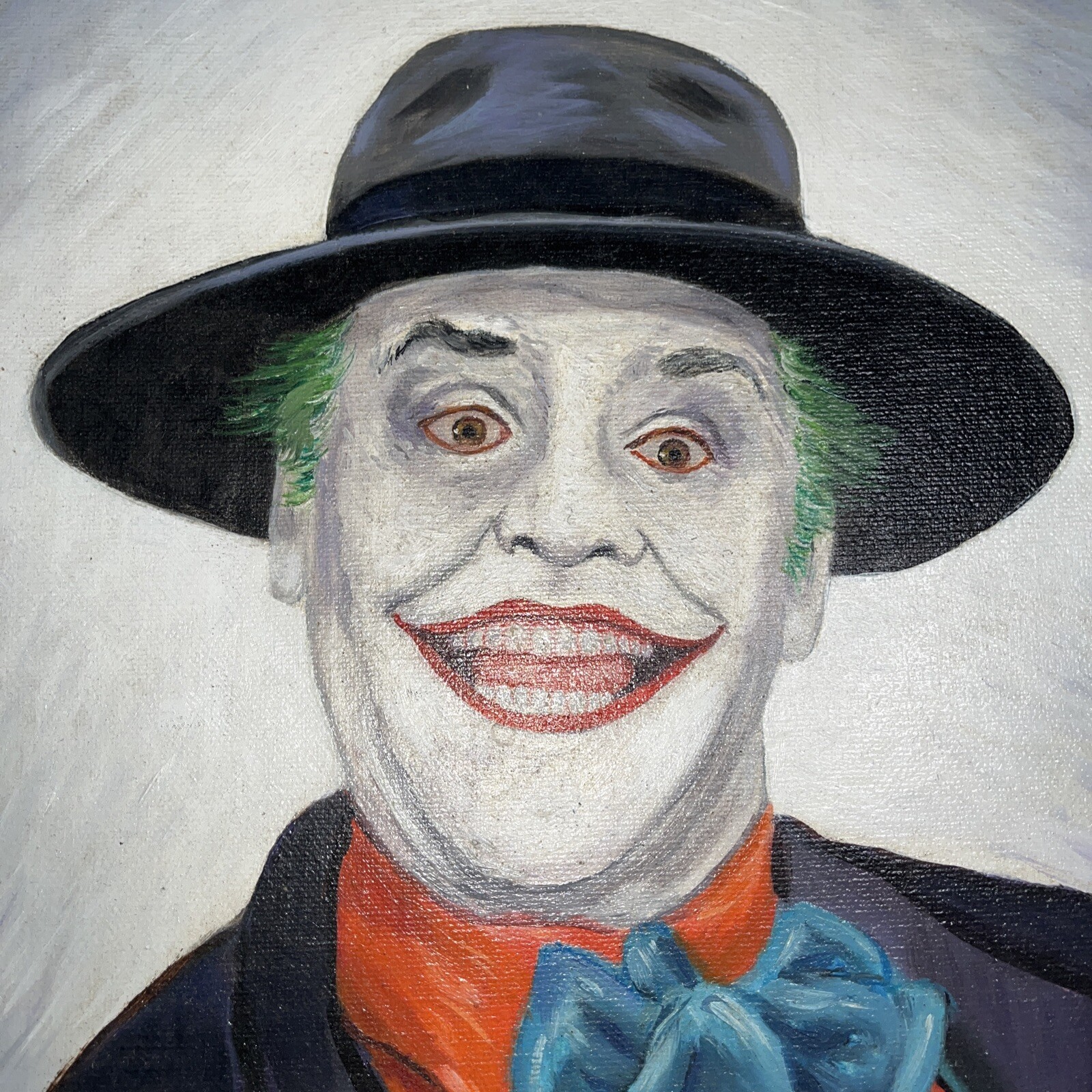 The Joker original hand painted framed Art Painting Jack Nicholson