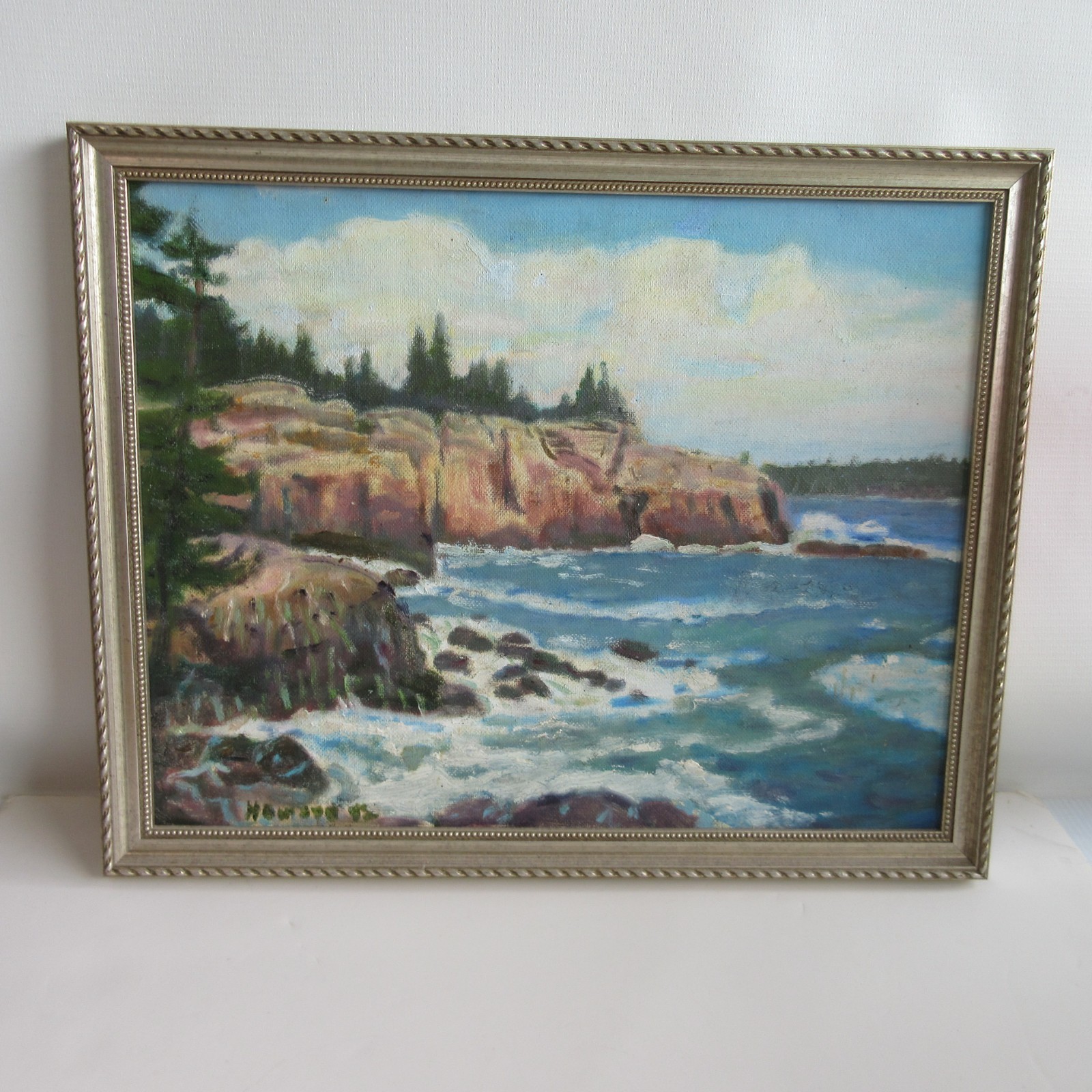 Frank Howard Painting Bennington VT Artist Acadia National Park ME Maine?
