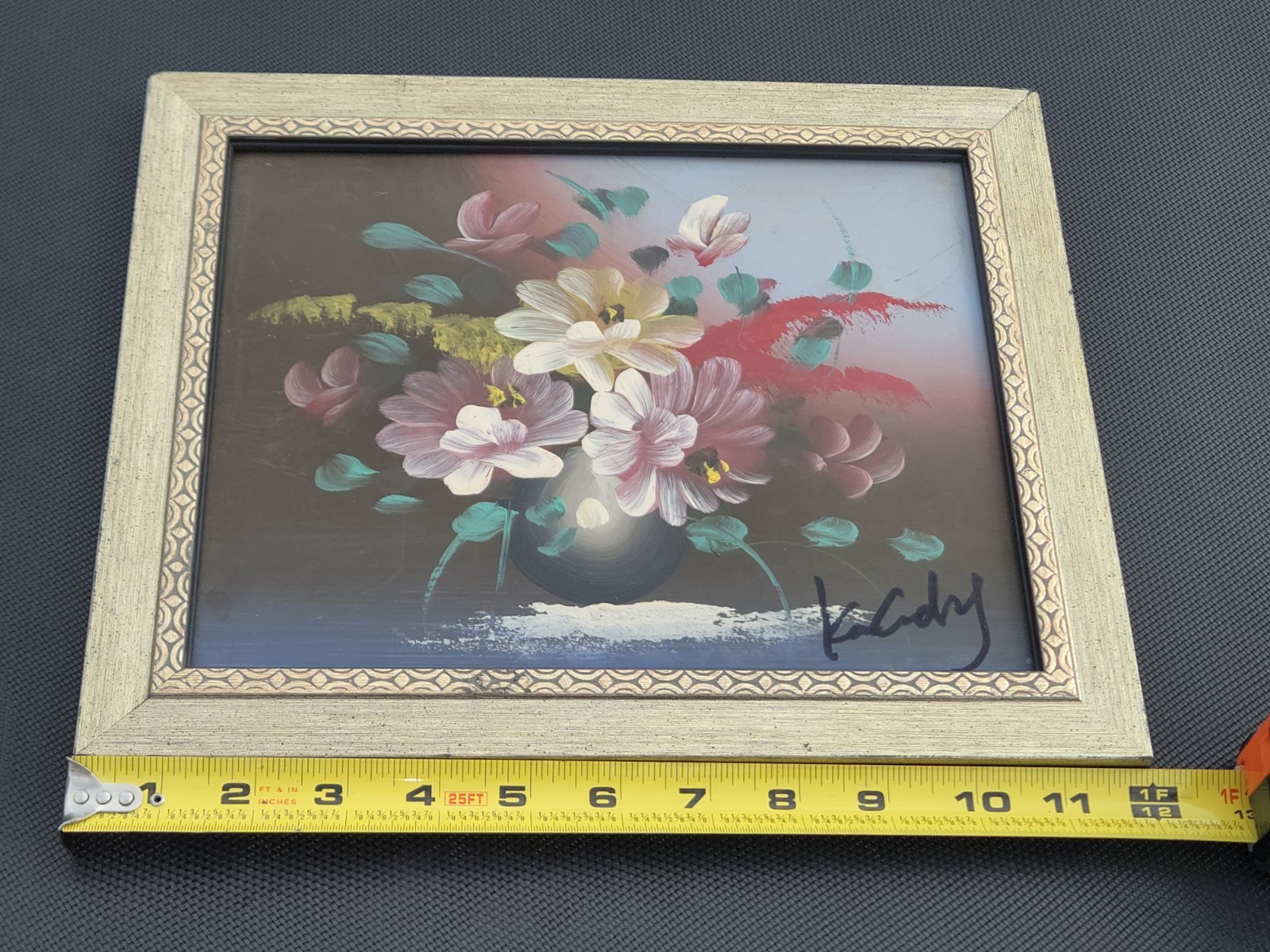 Original Oil Painting 12×10 Inch Signed Has Certificate Of Authenticity