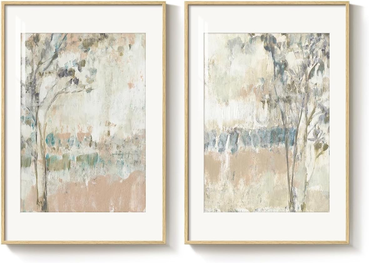 Versatile Framed Abstract Nature Art – 20×30 In Canvas Print Set for All Rooms