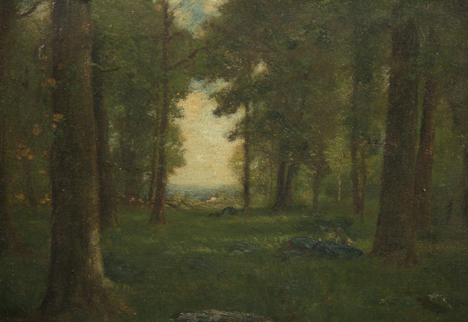 «Forest Clearing» Landscape Att. to Frederick Ballard Williams