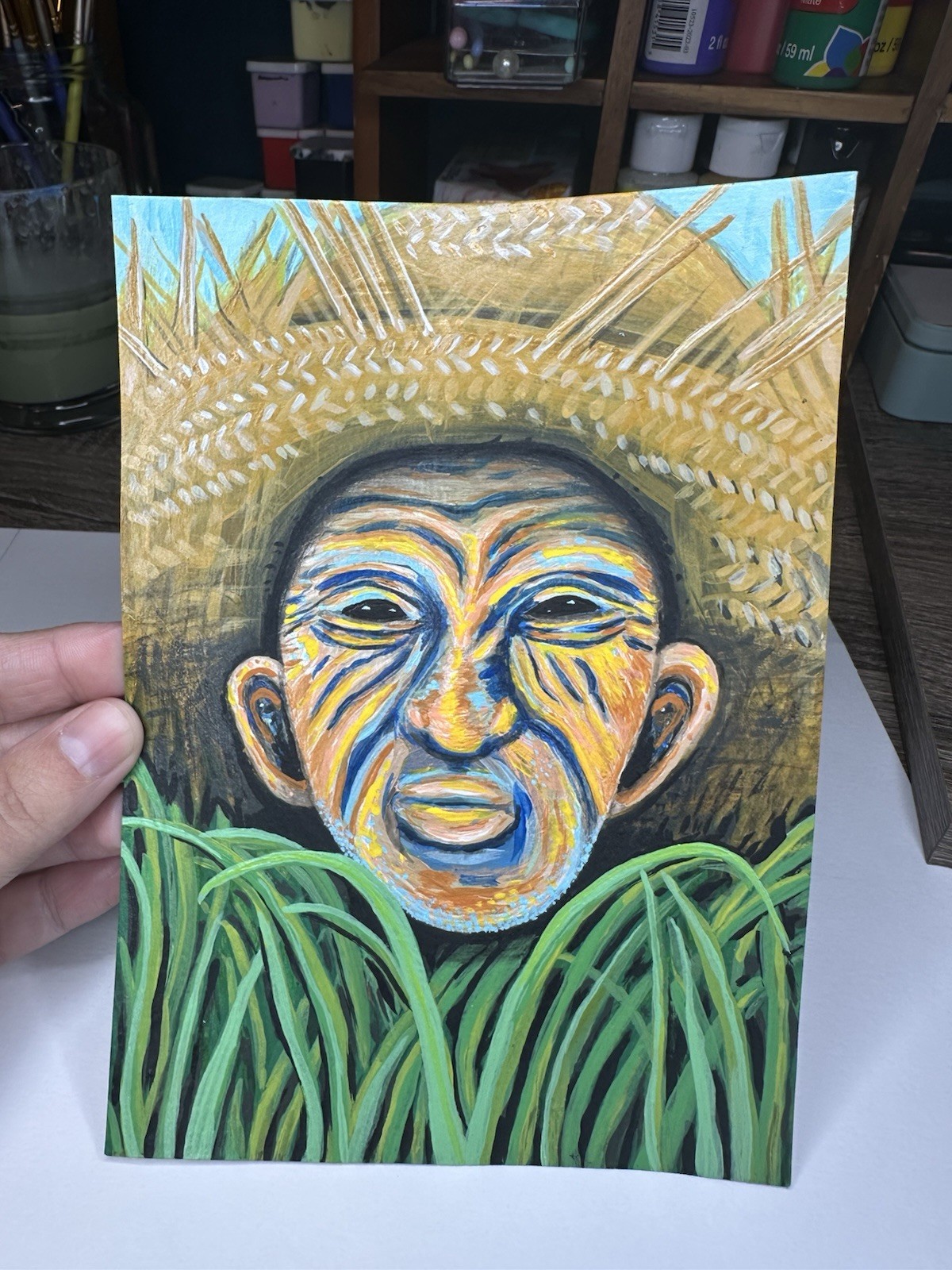 5×7 Original Acrylic Painting