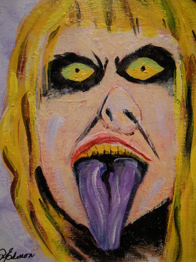 LINDA BLAIR 8X10 by BOBBY EDMON