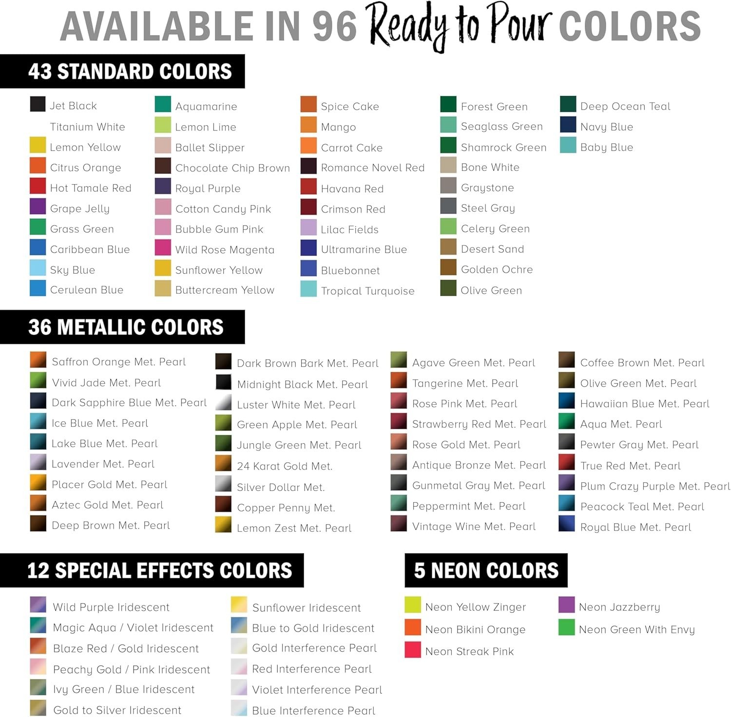 32oz Graystone Ready to Pour Acrylic Paint – Fast-Drying for Canvas