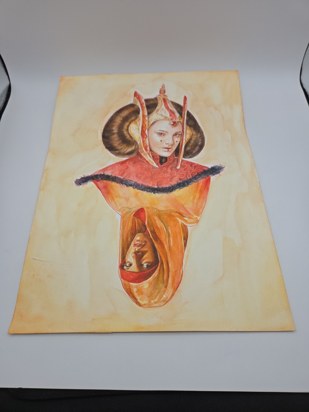 Star Wars Card Trader Topps – Original Art By Angelina Benedetti plus 1 Draft