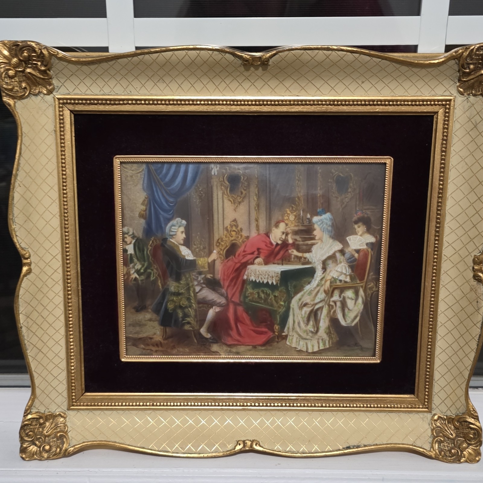 Hand Painted Plaque
