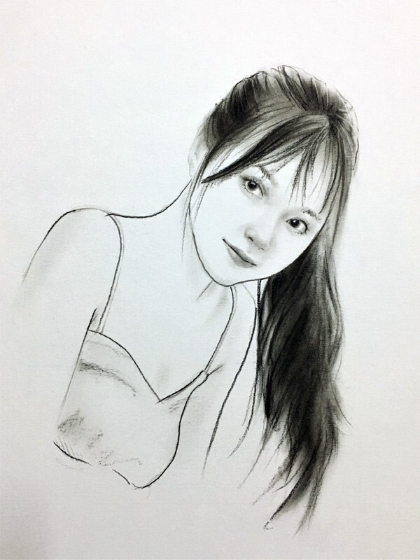 Custom Pencil Portrait from Photo, Personalized Gift, Portrait, Realistic Drawin
