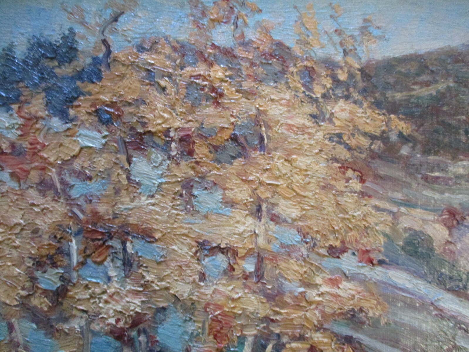 ADELE WATSON PAINTING AMERICAN LANDSCAPE IMPRESSIONIST RARE WOMAN ARTIST 1910’S
