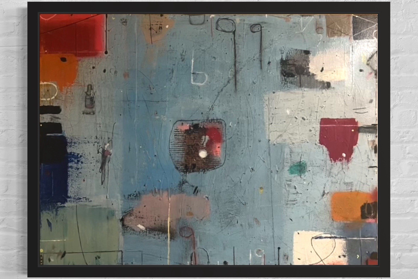 Abstract Painting for Modern Living Spaces, Contemporary Wall Canvas Art