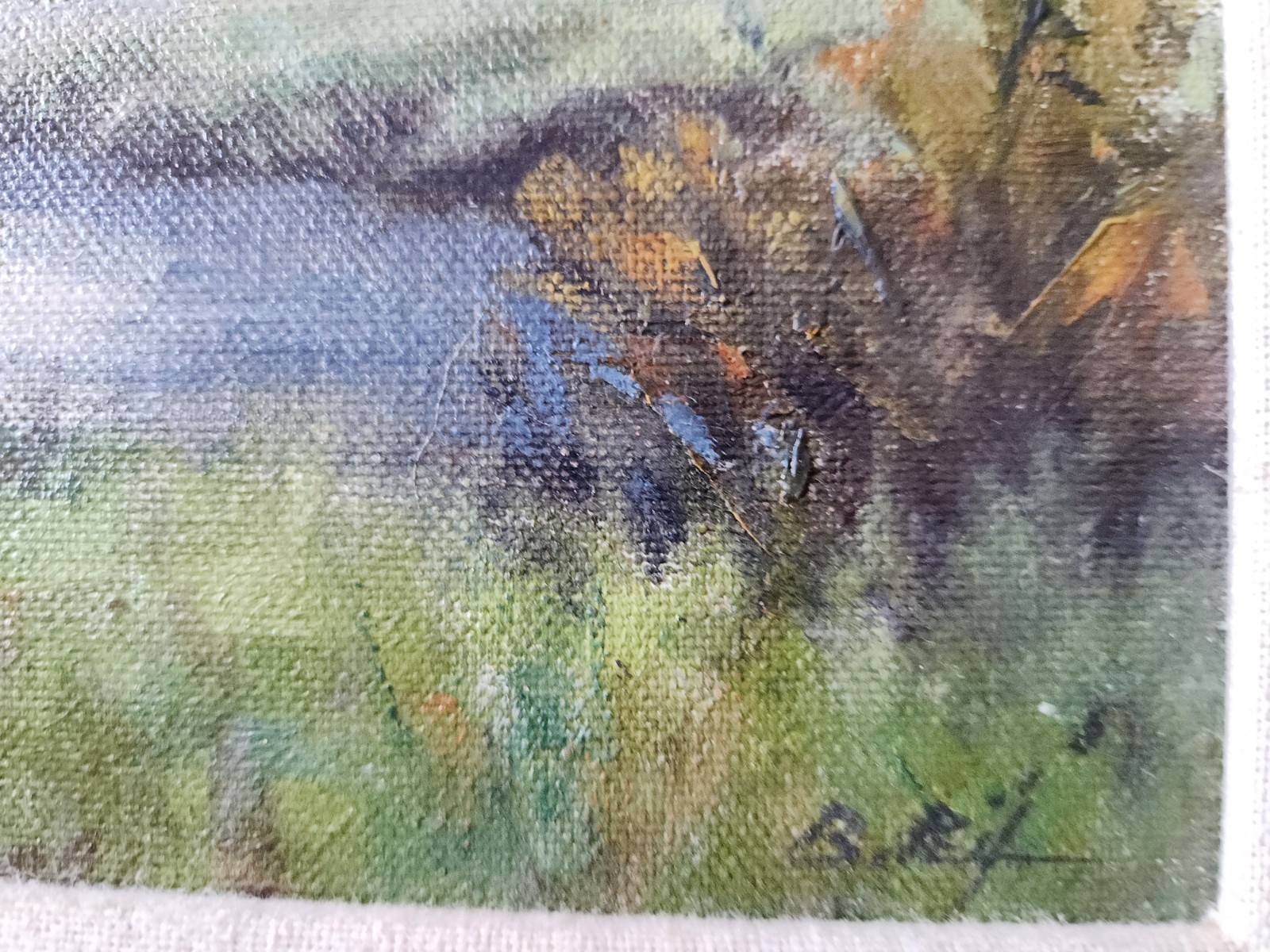 Morning Haze By Bruce Peil, OPA. Field Study.