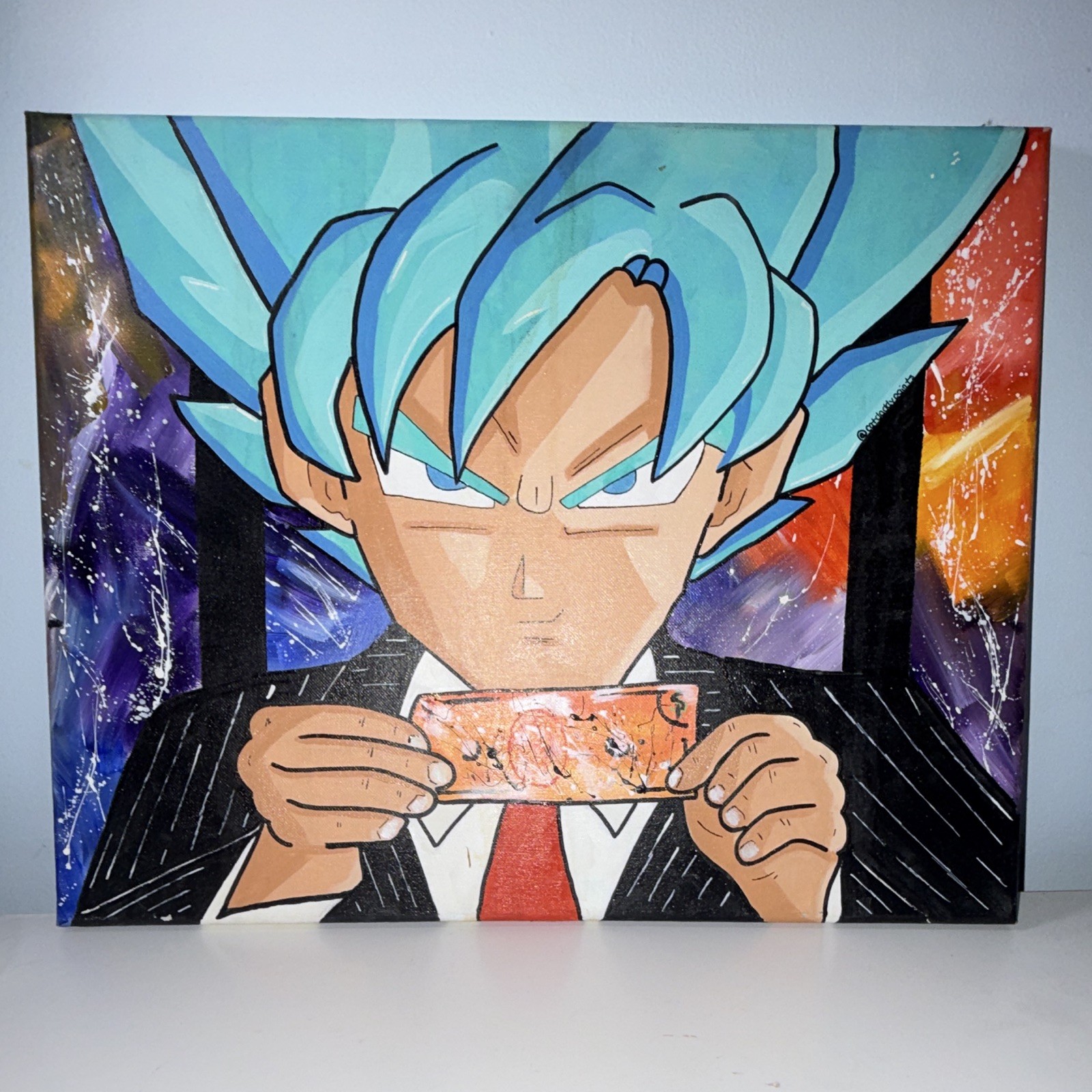 Hand-Painted Anime & Manga Character Painting, Contemporary Art, Unframed