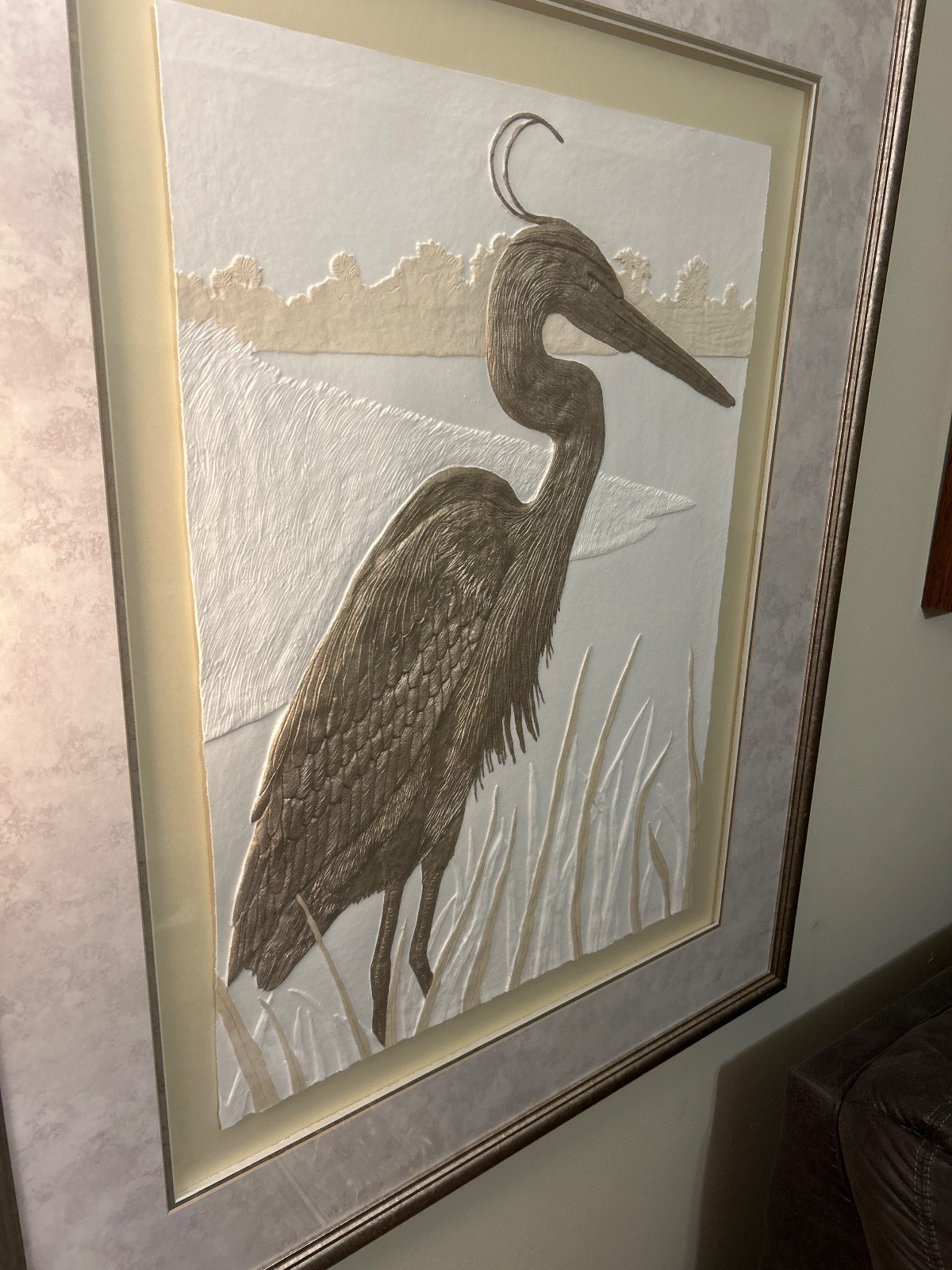 Original Lori Kiplinger Pandy “Heron” Art