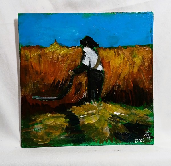 Professional Studio Painting • 8×8 • One-of-a-Kind Artwork