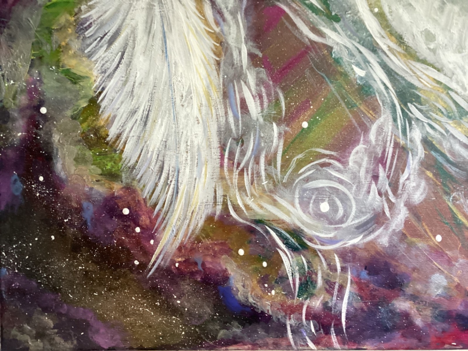 Celestial Awakening Codes – High Frequency Galaxy Painting Colab Yaakov & Tatara