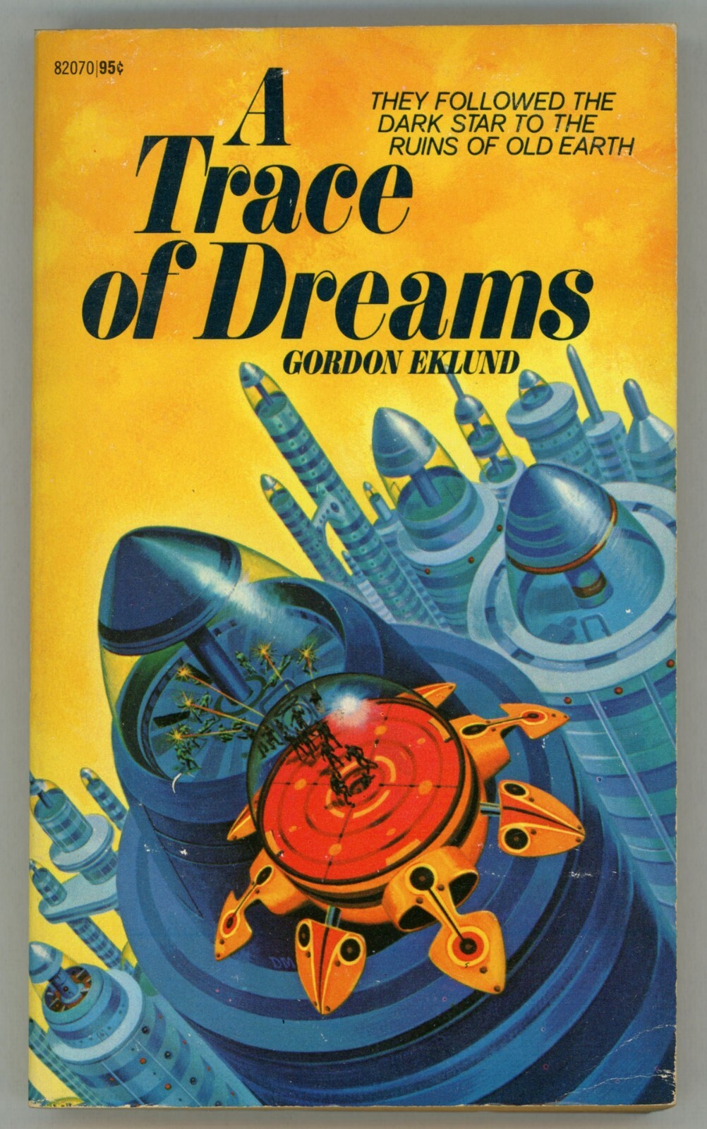 Davis Meltzer Original Published Paperback Cover Illustration Art Sci Fi ’72