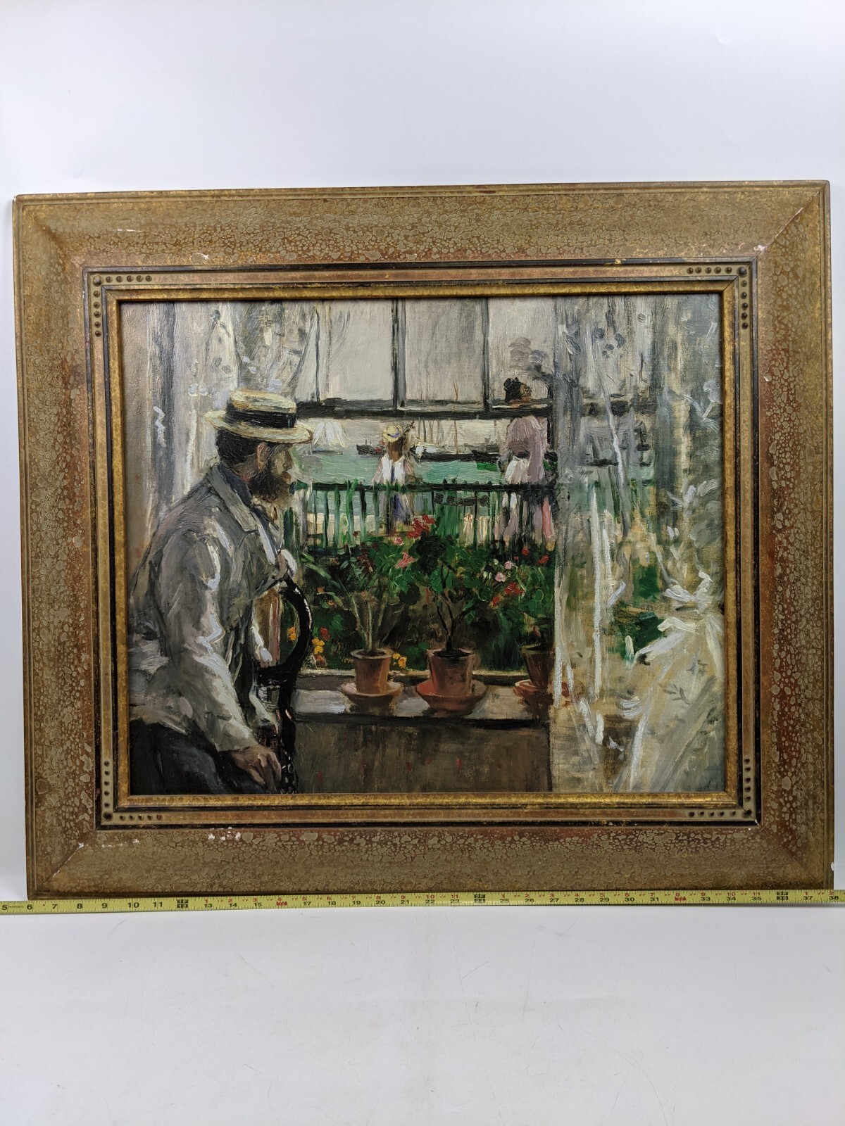 Eugene Manet Isle of Wight Berthe Morisot Museum of France Brushstrokes Numbered