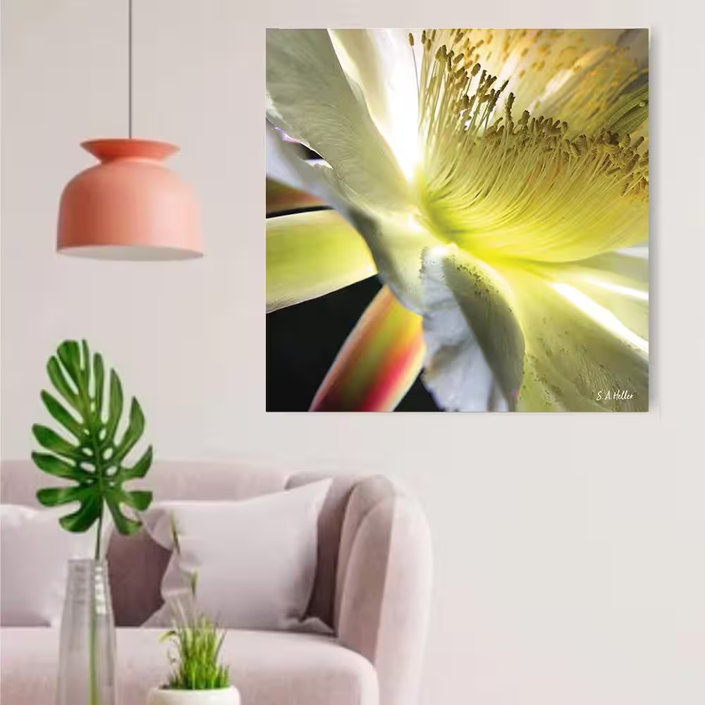 Bloom Parade by Steven a Heller 1-Piece Unframed Canvas Drawing Print 30 In. X 3