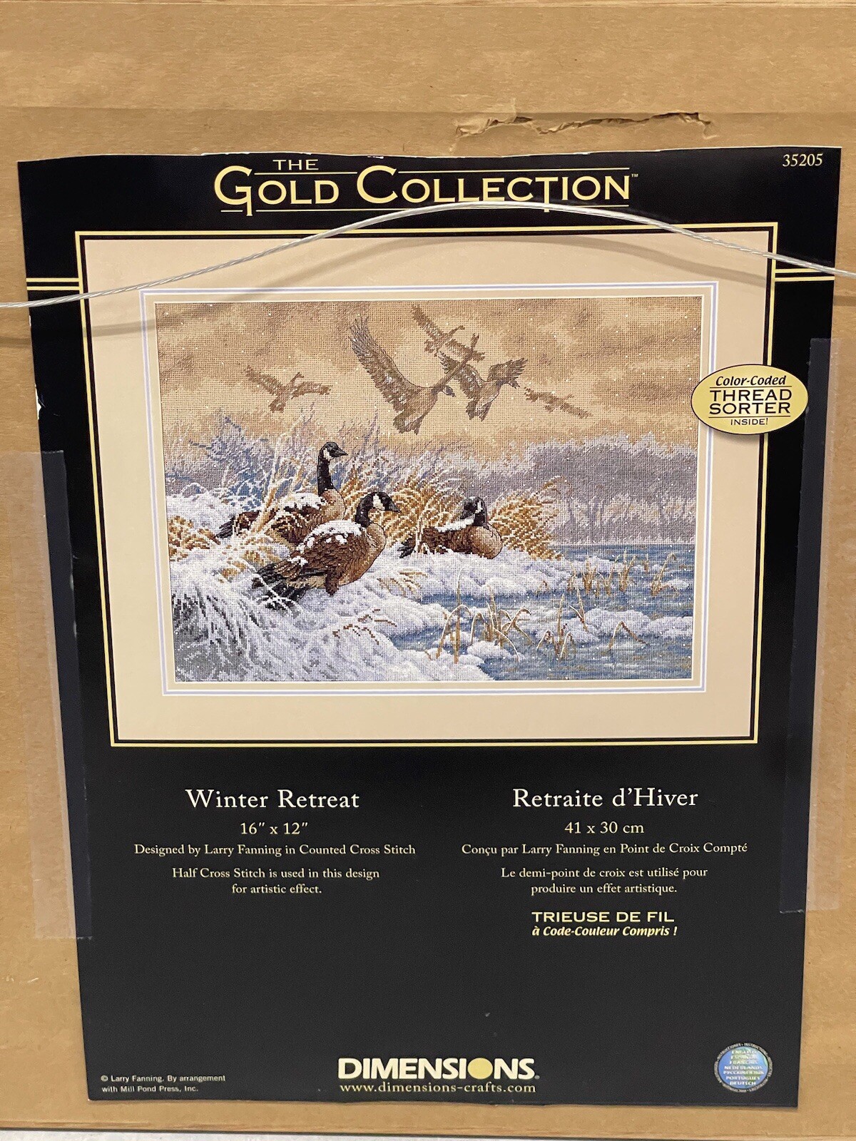Dimensions Cross Stitch Kit – Winter Retreat