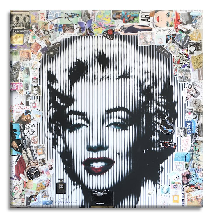 Marilyn Legend – Original Painting on Paper (300 gsm), Celebrities, hollywood