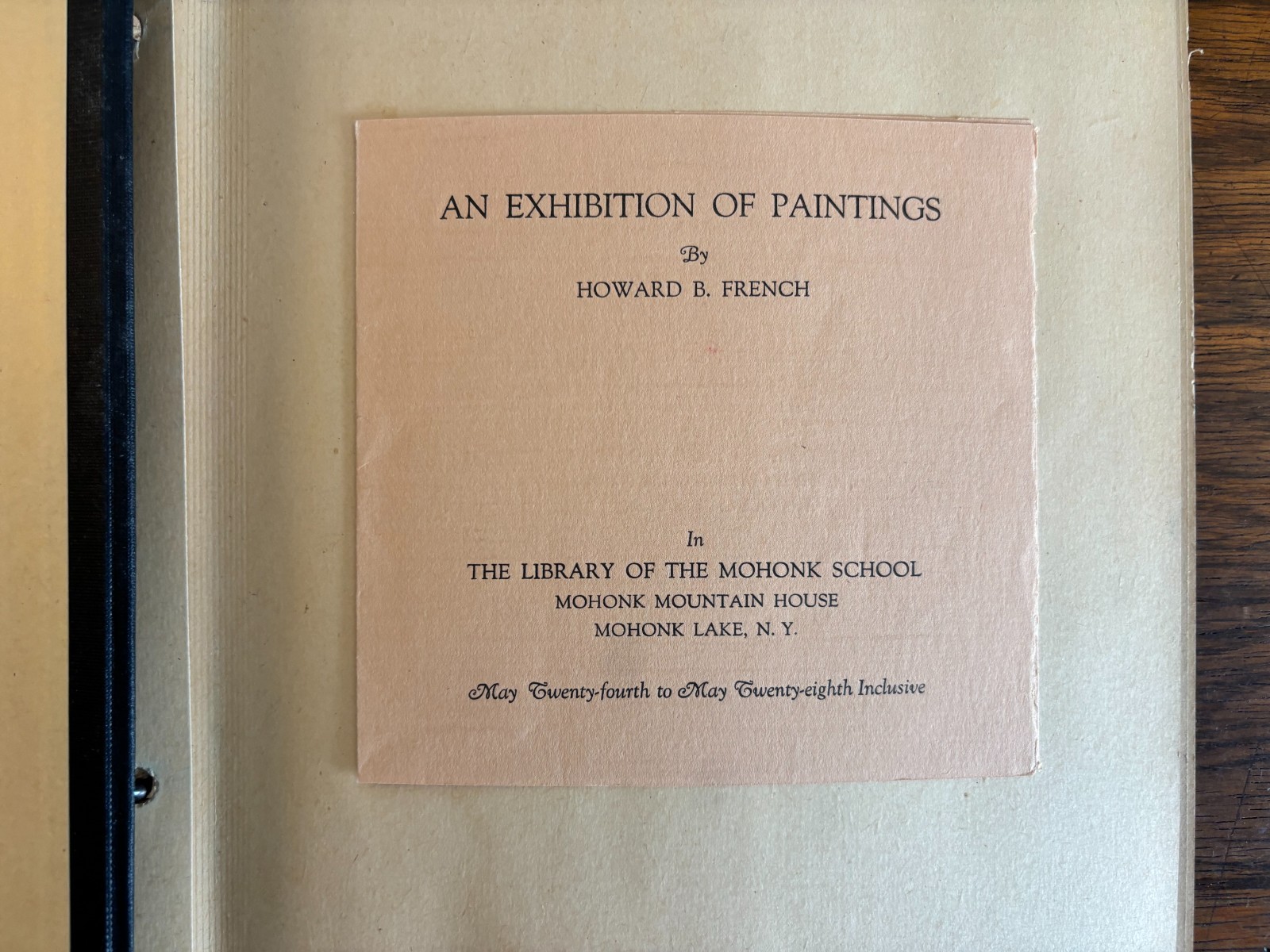 AMERICAN MARITIME ARTIST’S SCRAPBOOK HOWARD B FRENCH NATIONAL ARTS CLUB NEW YORK