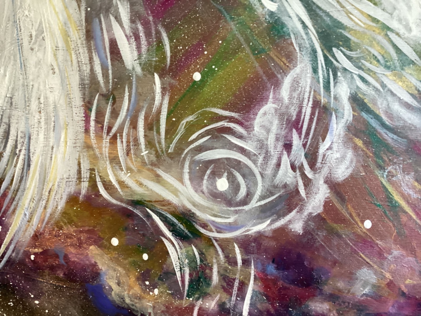 Celestial Awakening Codes – High Frequency Galaxy Painting Colab Yaakov & Tatara