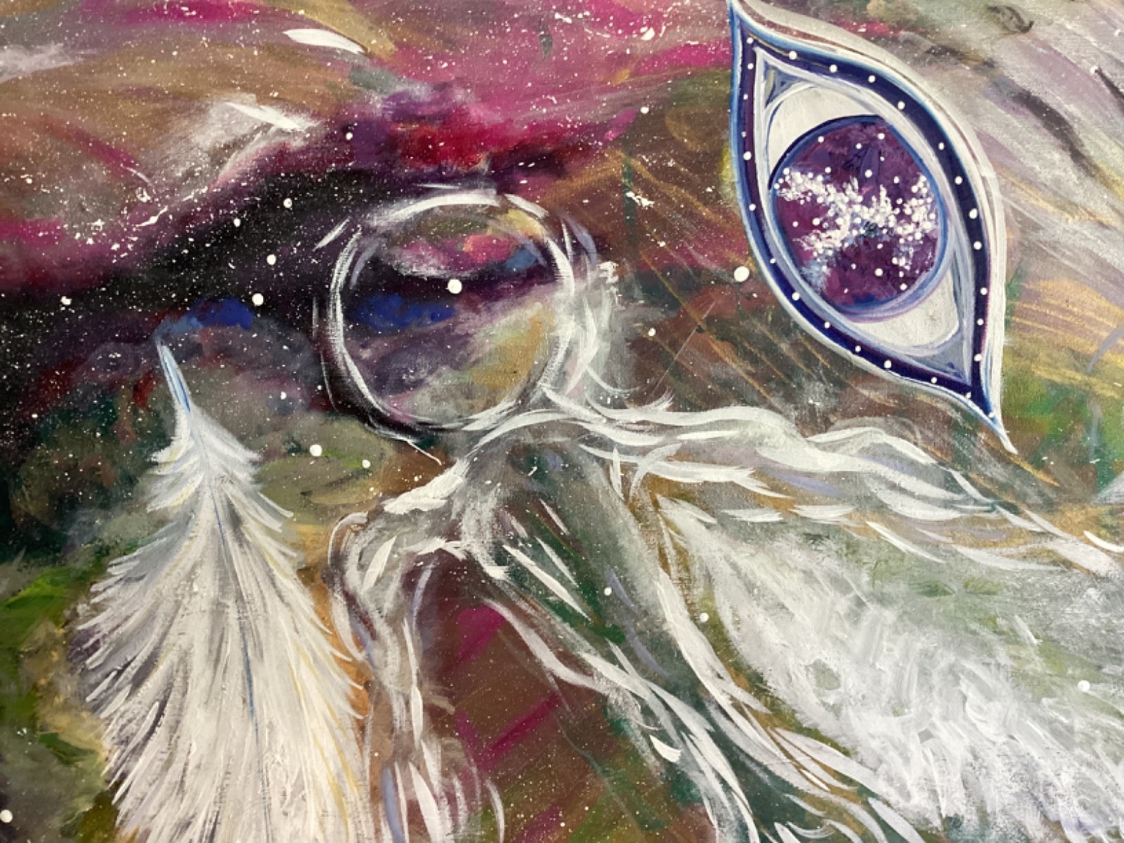 Celestial Awakening Codes – High Frequency Galaxy Painting Colab Yaakov & Tatara