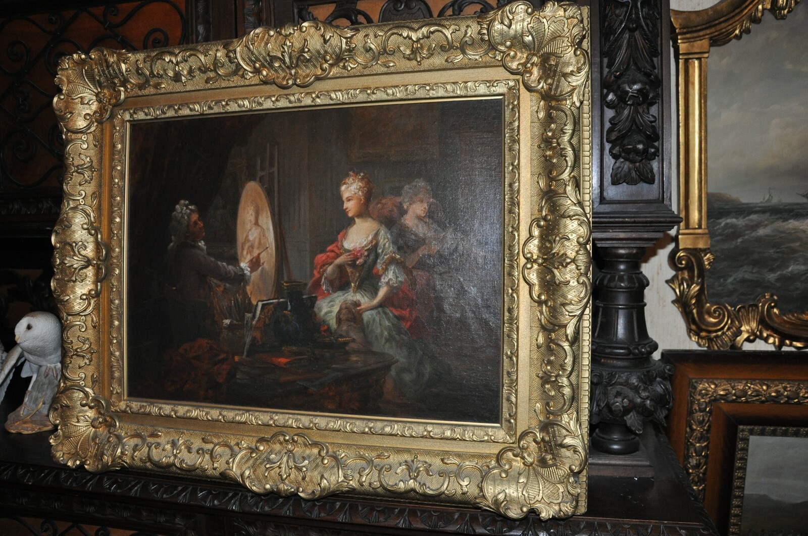 18thC well listed French Artist Nicolas De Largilliere (1656-1746)