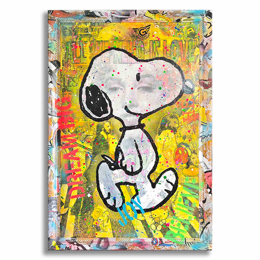 About Snoopy – Original Painting on Canvas