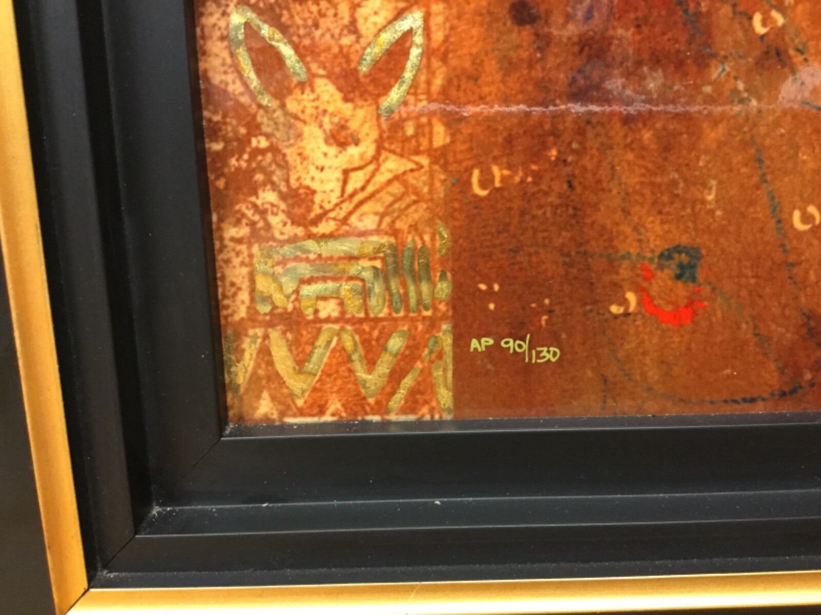 Csaba Markus CIANIA Caldograph (dye-sublimation on wood) w/Appraisal & Cert.
