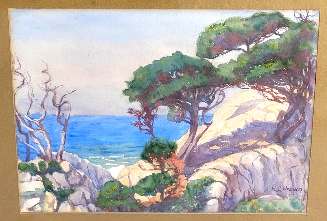 Helen Cheney Brown Point Lobos California Landscape