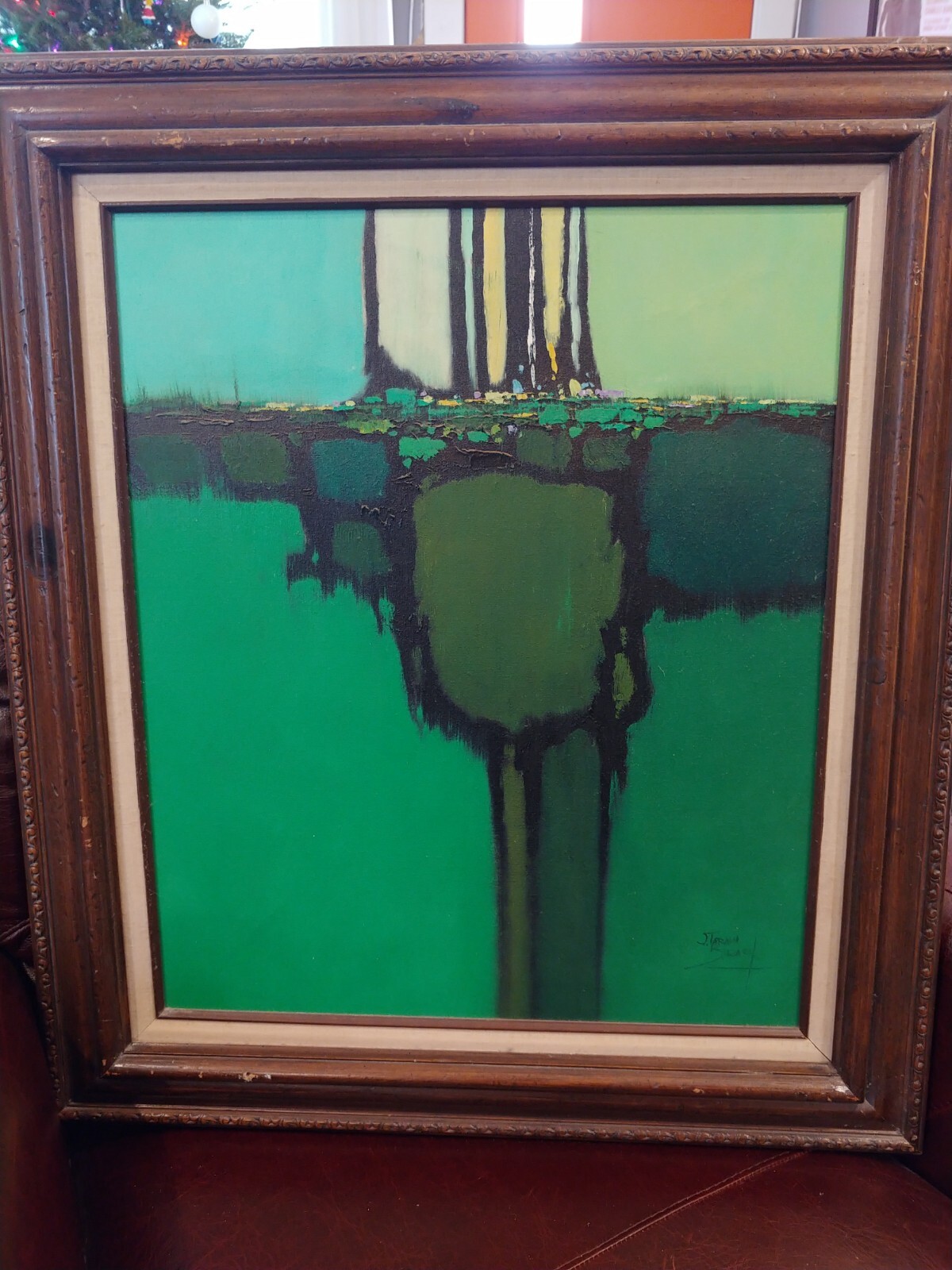 Painting by Jorge Tarallo Braun Abstract