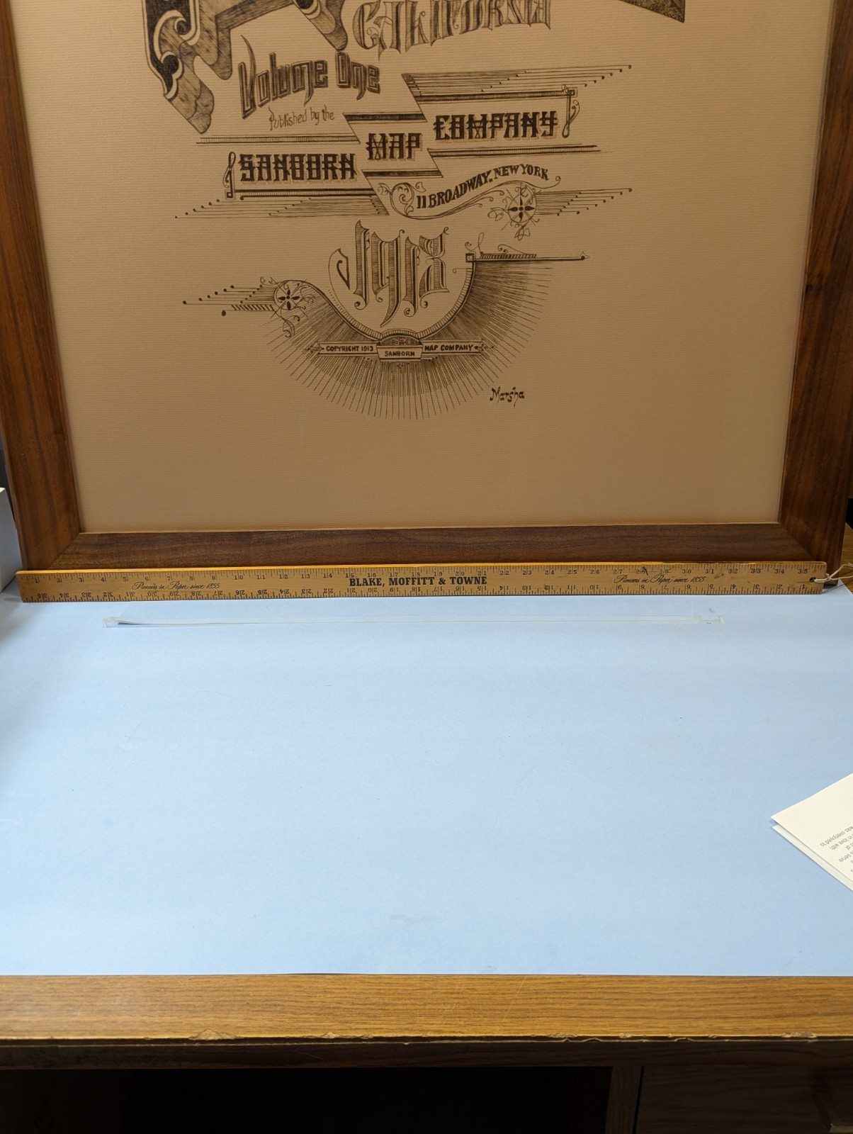 Pyrography Sanborn Map Company Art by Marsha