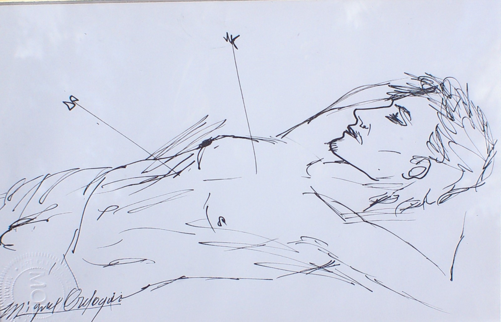 Miguel Ordoqui original art by International famous Cuban artist