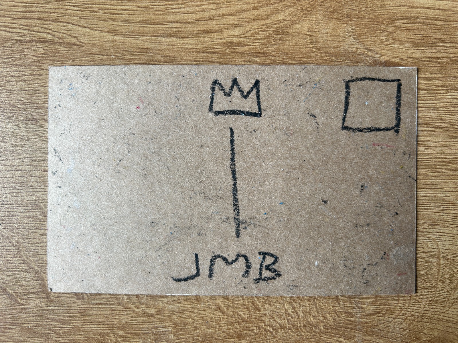 Jean-Michel Basquiat 1980 Original SAMO Souvenir Postcard