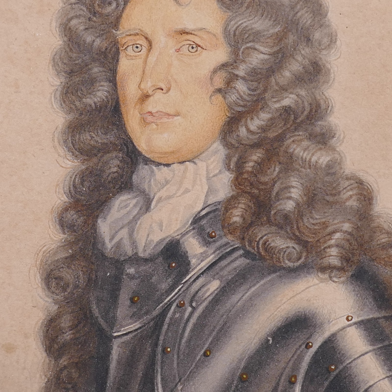 GEORGE PERFECT HARDING, SIGNED PORTRAIT MINIATURE, HENRY SIDNEY, EARL OF ROMNEY