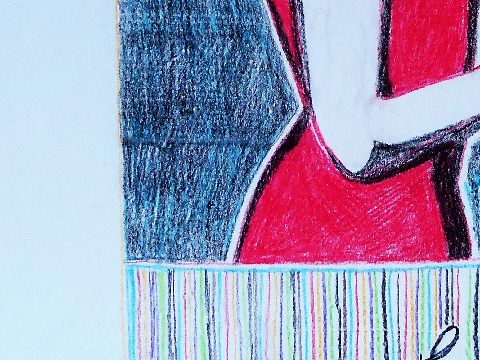 «C. – Look Again» / Framed Painting / Framed Painting