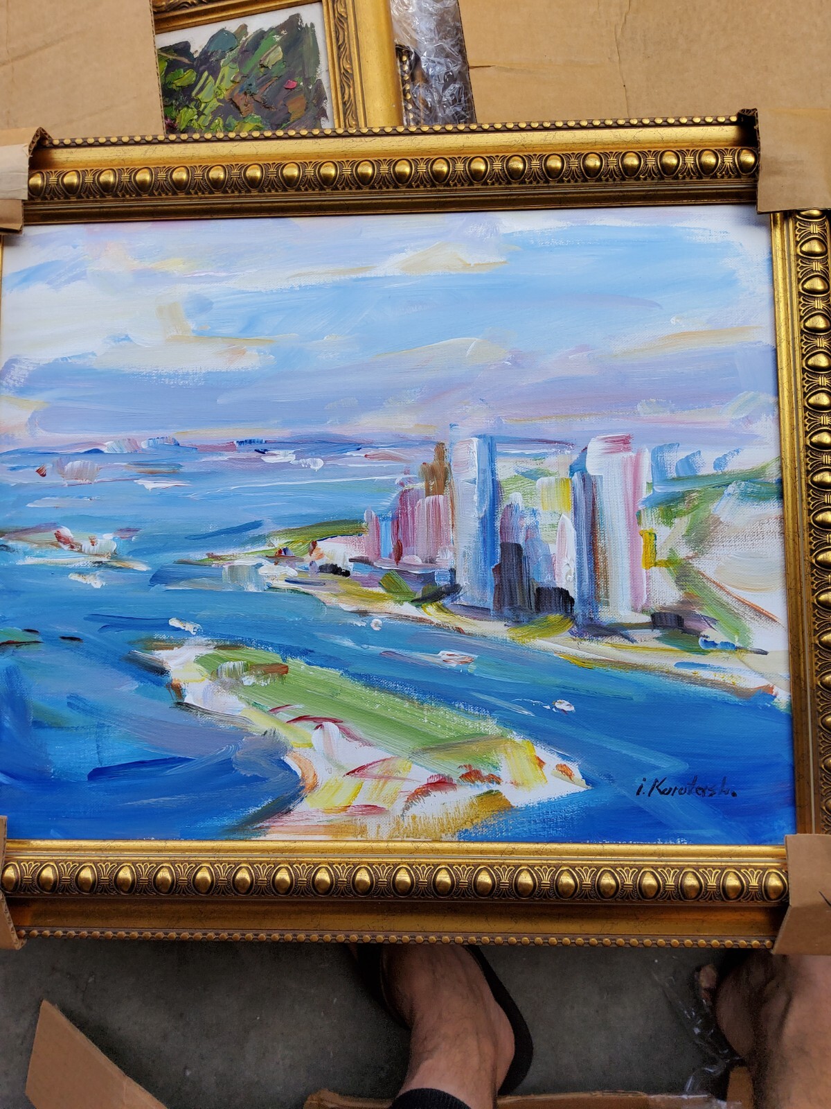 IGOR Korotash painting ,miami beach»